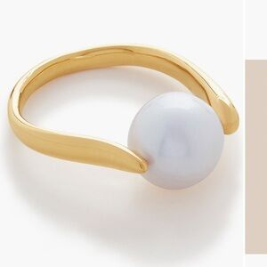 Monica Vinader Nura Pearl Ring